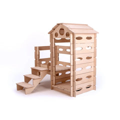 Montessori Domček na Hranie - Postav a Hraj sa - Playhouse - Katehaa