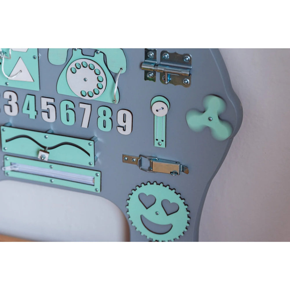 Montessori Wooden Board Elephant - Green - Unlimitedkids