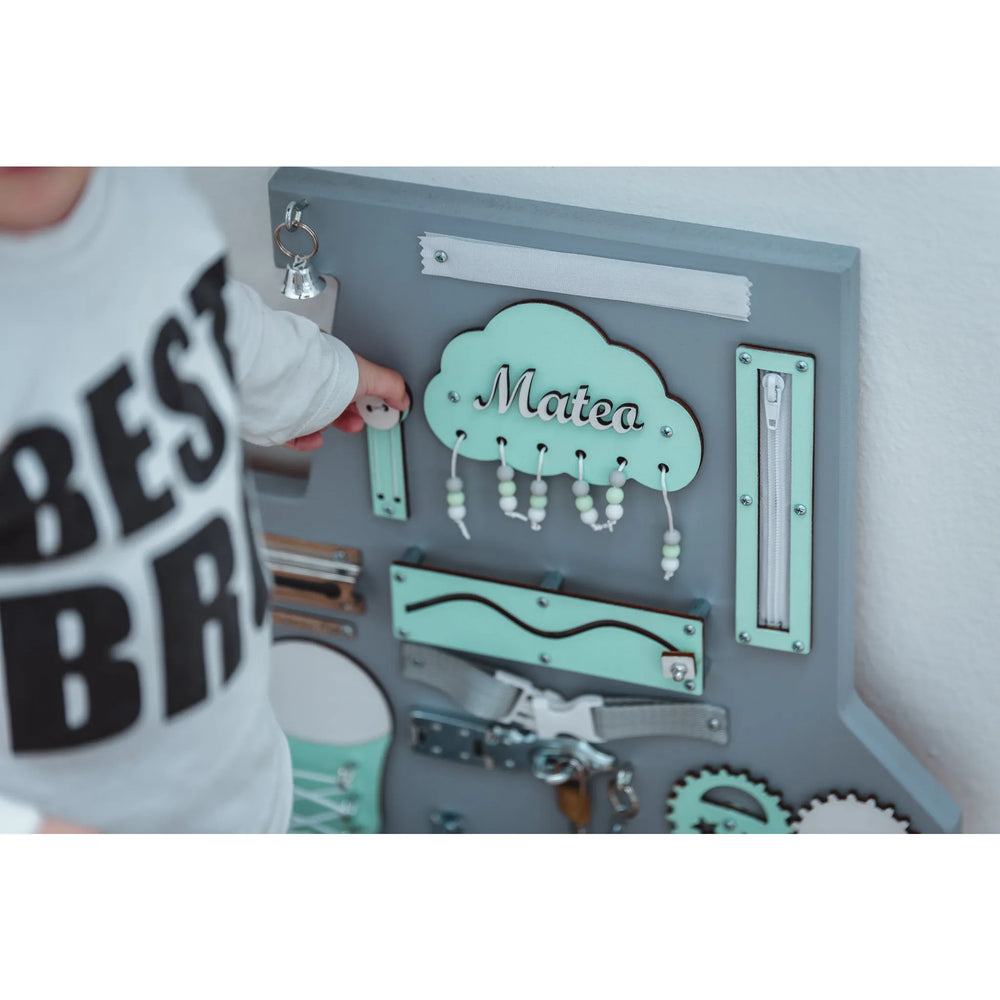 Tractor de madera Montessori - Verde - Unlimitedkids