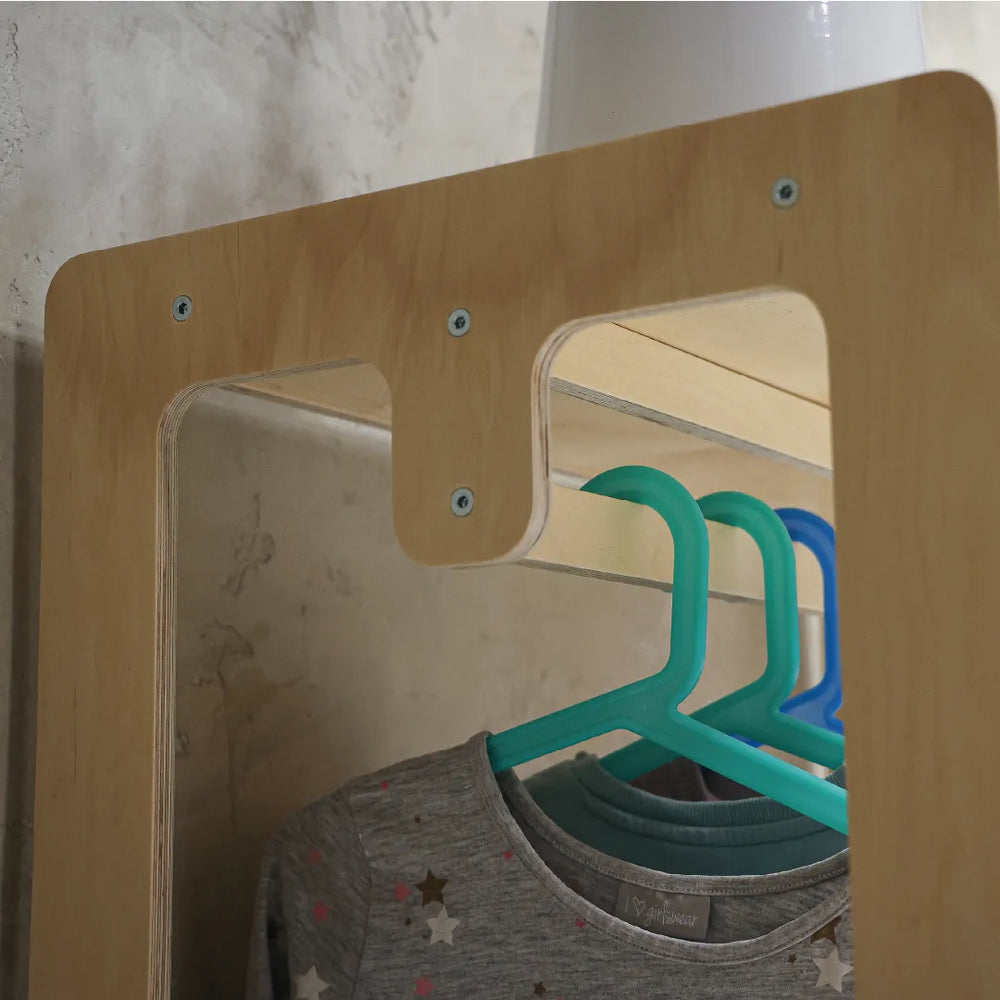 Montessori wardrobe - Shelves - Katehaa