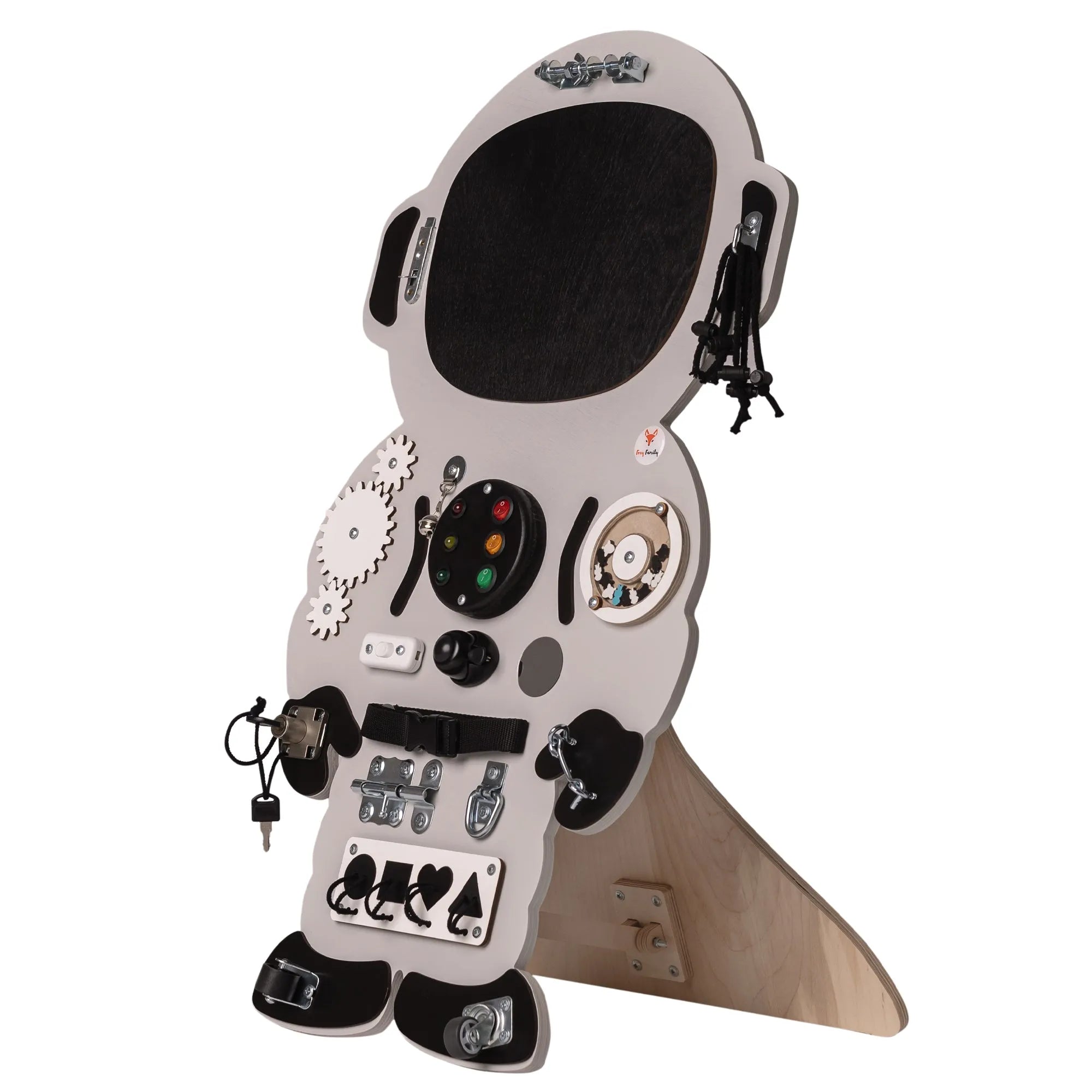 Tablero Montessori - Astronauta Jan - Familia Foxy