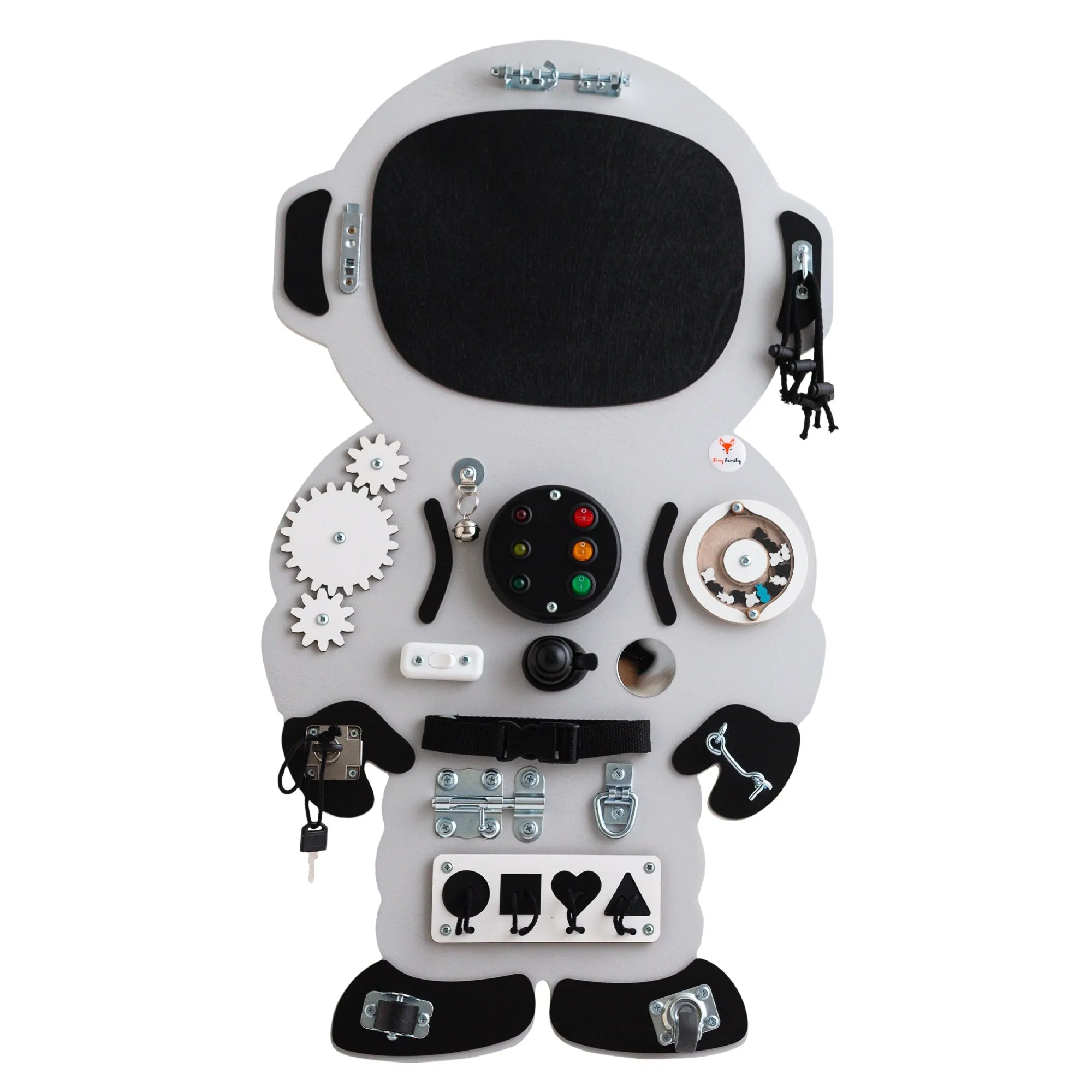 Tablero Montessori - Astronauta Jan - Familia Foxy