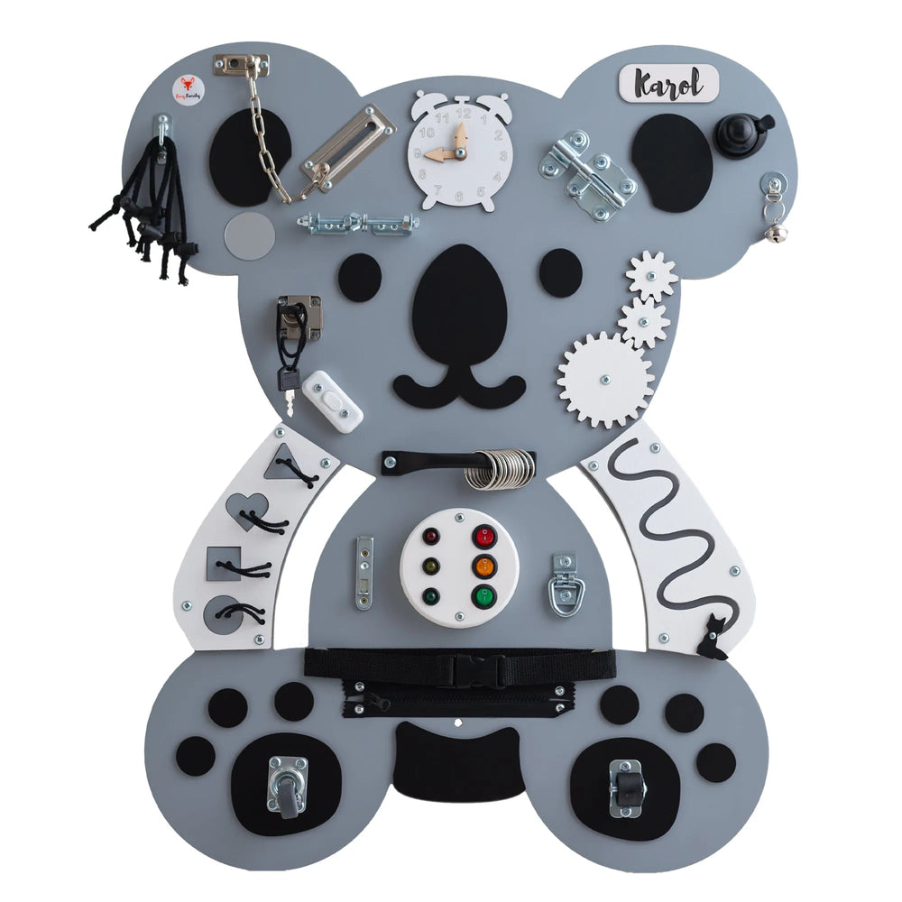 Pizarra Montessori - Koala Henry - Familia Foxy