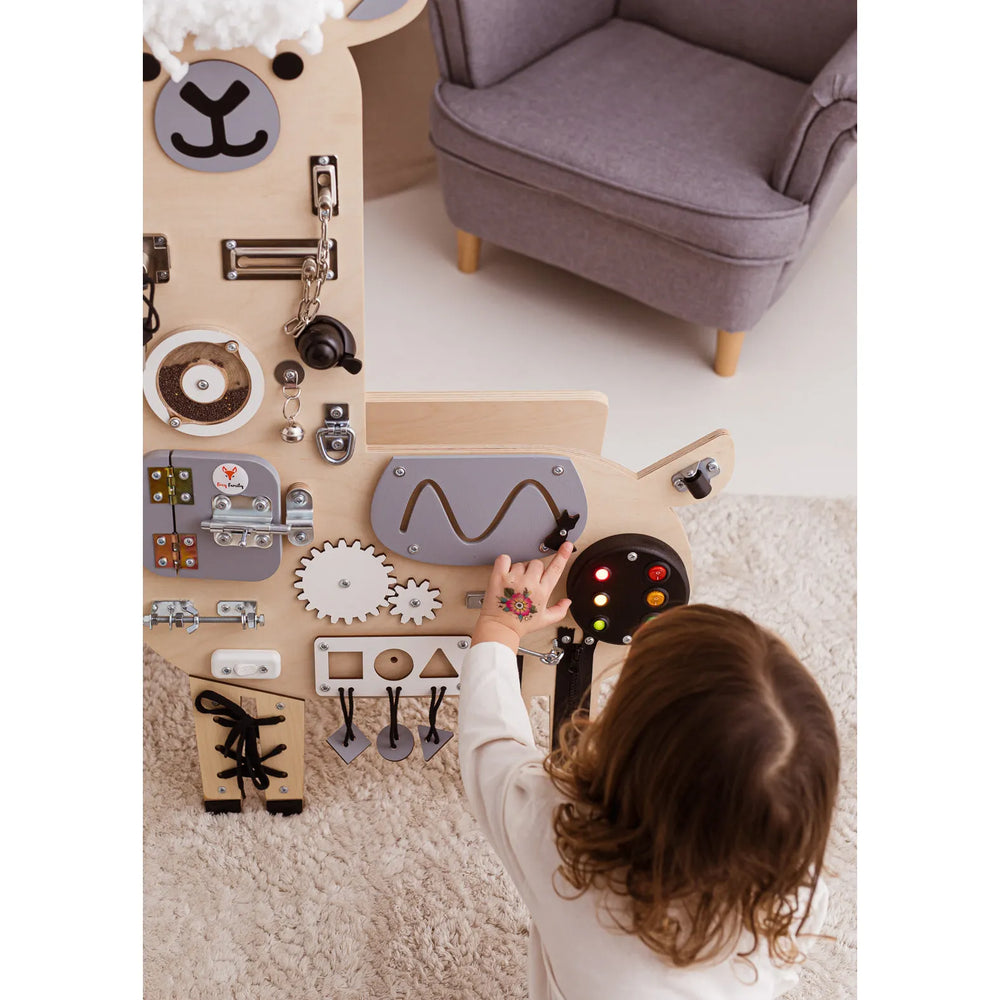 Montessori Tabuľa - Lama Mika - Foxy Family