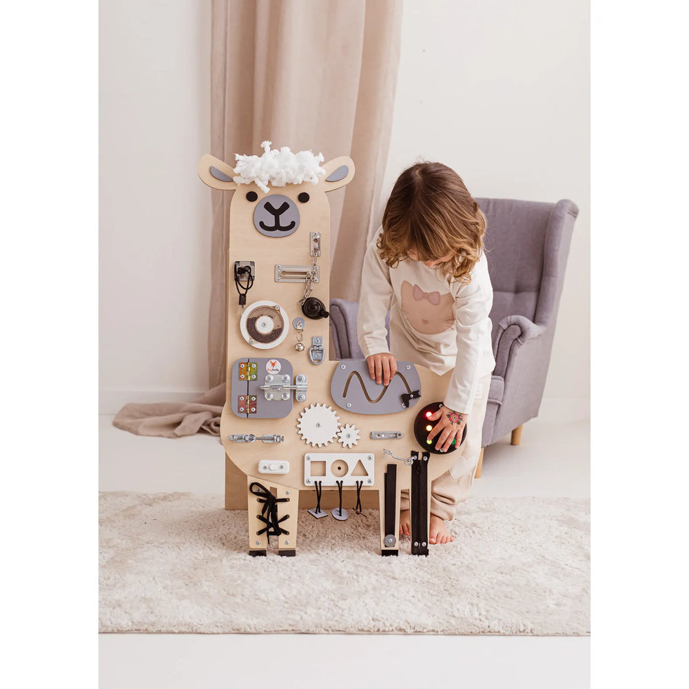 Montessori Tabuľa - Lama Mika - Foxy Family