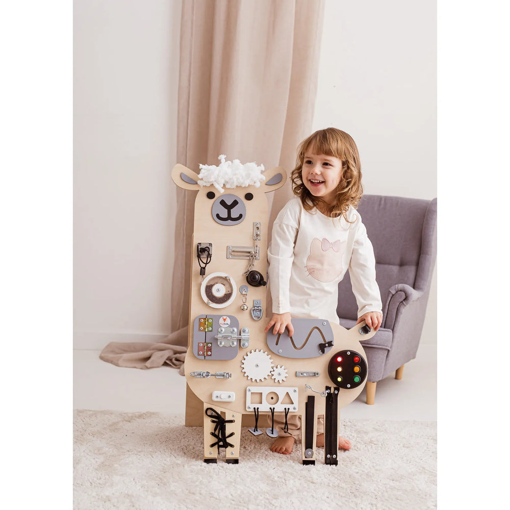 Montessori Tabuľa - Lama Mika - Foxy Family