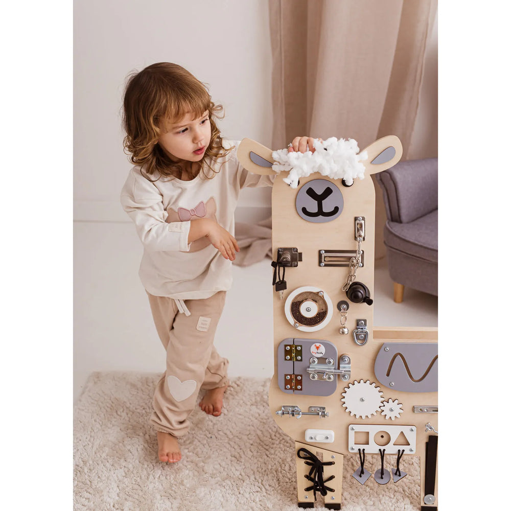 Montessori Tabuľa - Lama Mika - Foxy Family