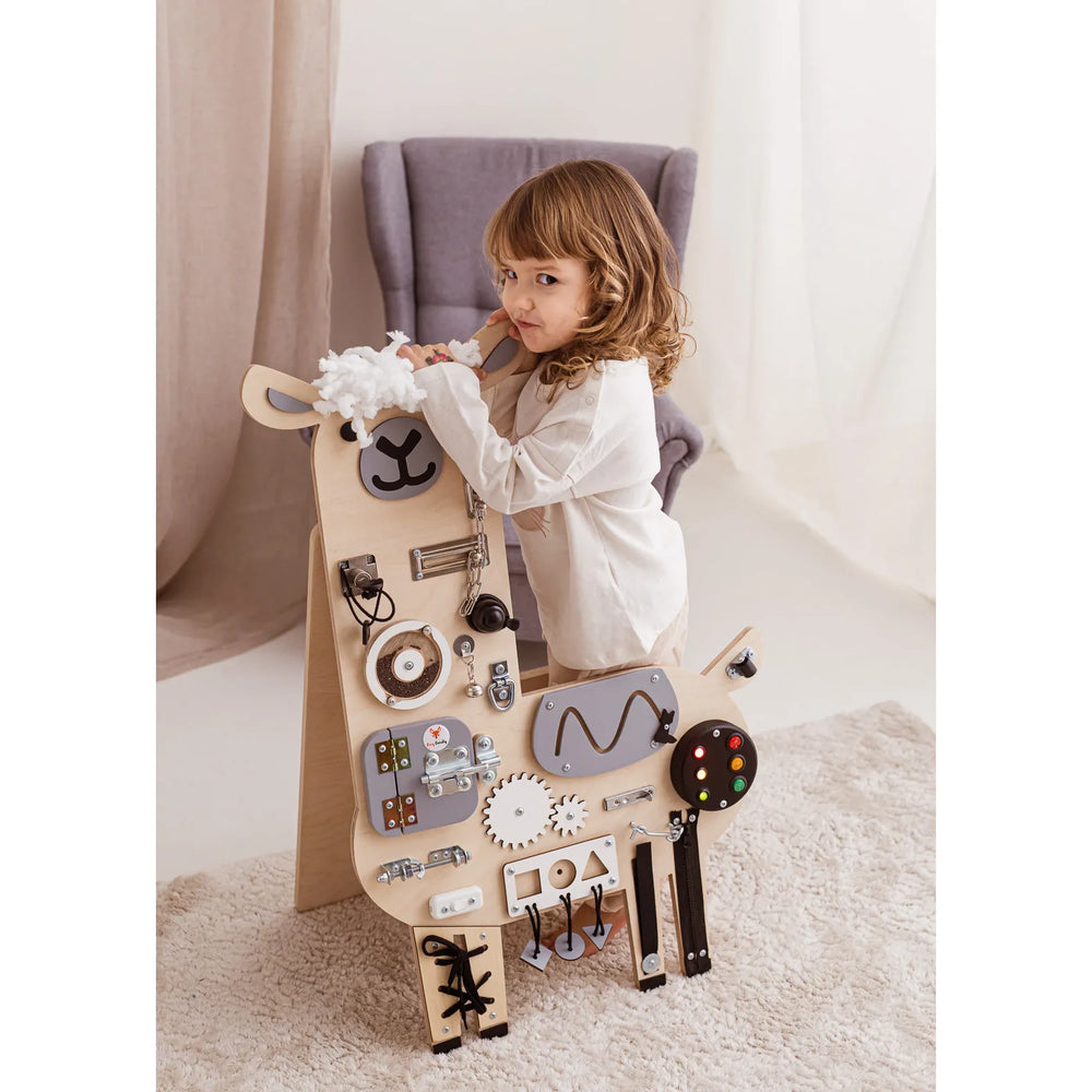 Montessori Tabuľa - Lama Mika - Foxy Family