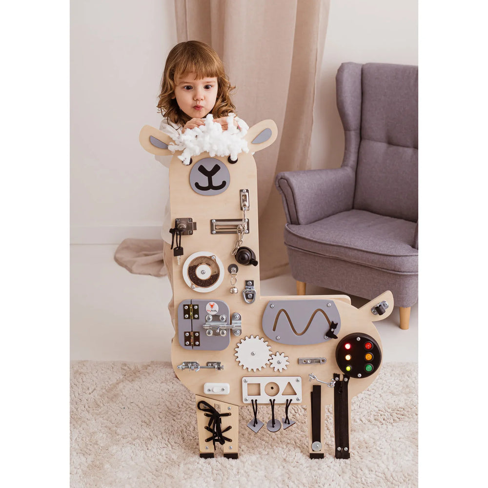 Montessori Tabuľa - Lama Mika - Foxy Family