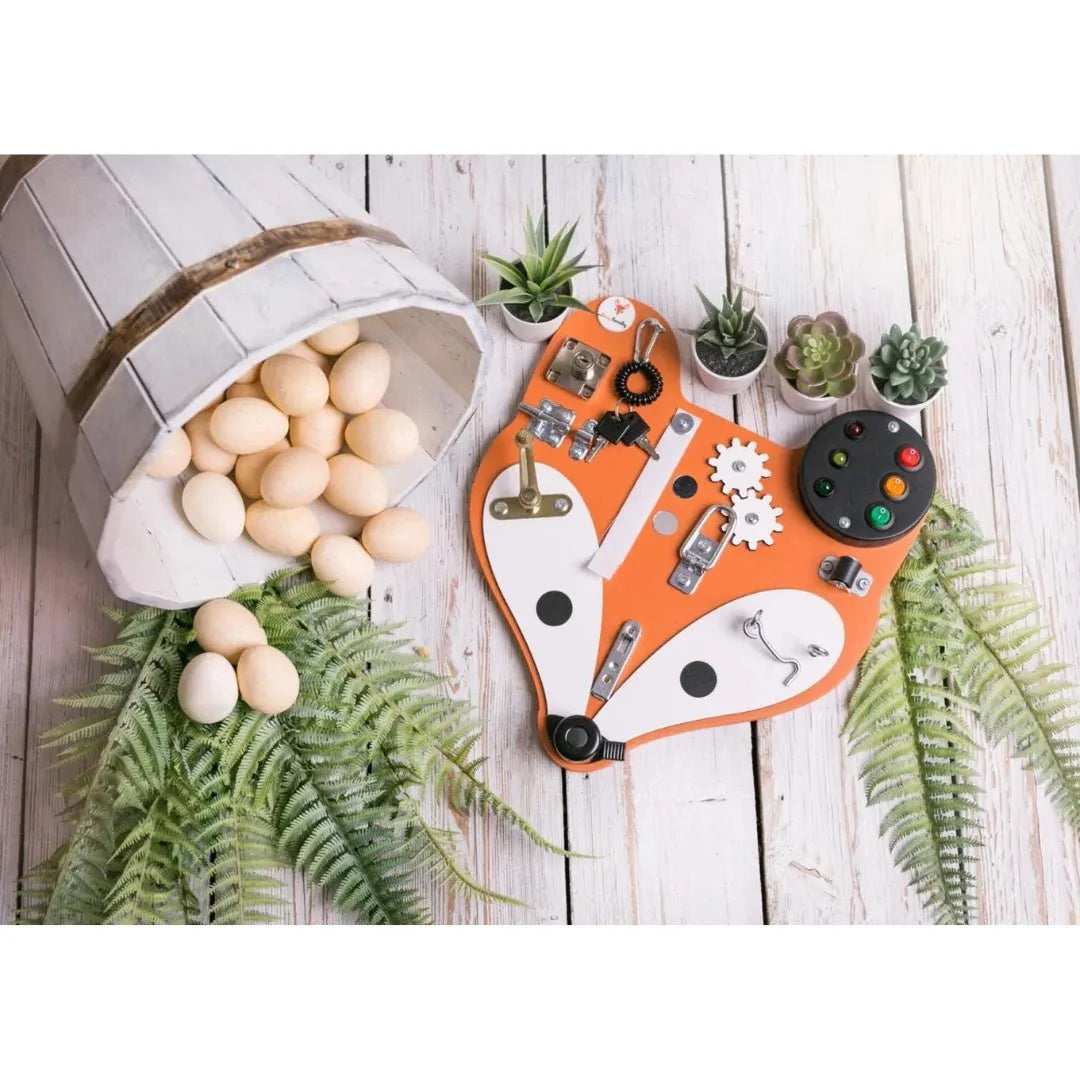 Pizarra Montessori - Zorro - Familia Foxy