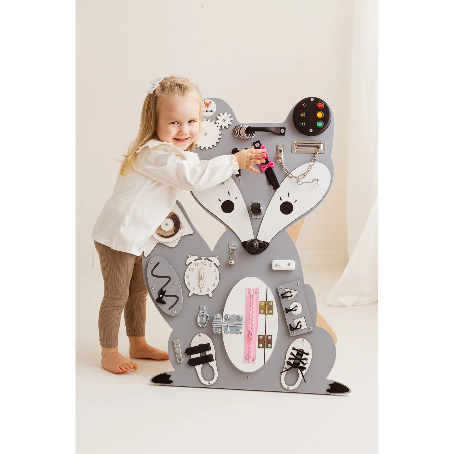 Tableau noir Montessori - Foxy Hubbie - Foxy Family