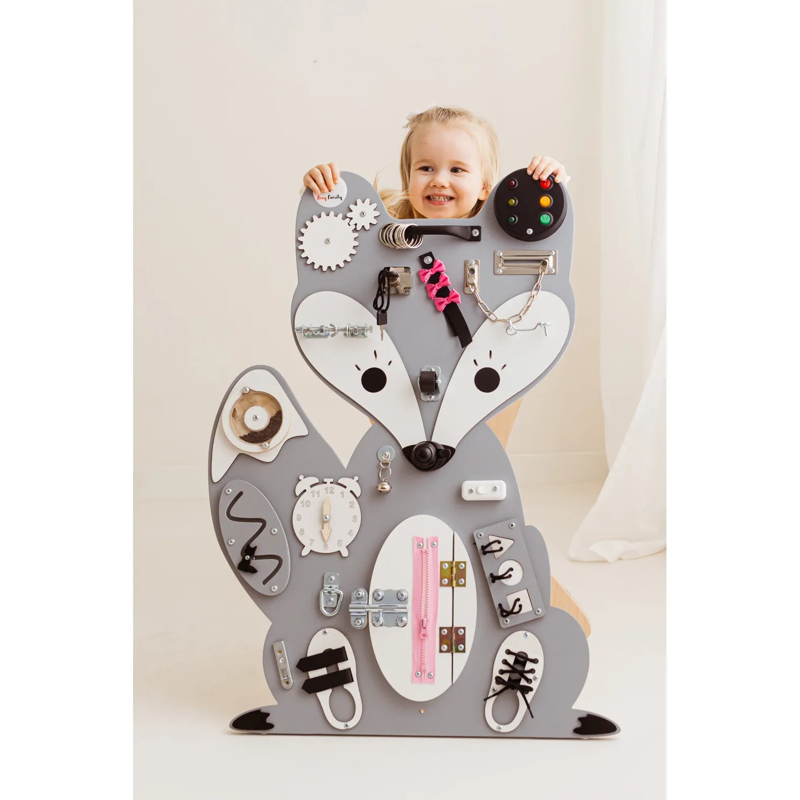 Tableau noir Montessori - Foxy Hubbie - Foxy Family