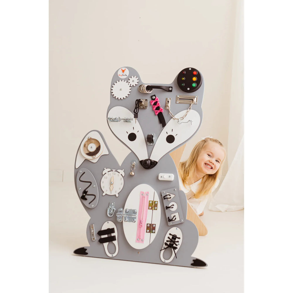 Tableau noir Montessori - Foxy Hubbie - Foxy Family