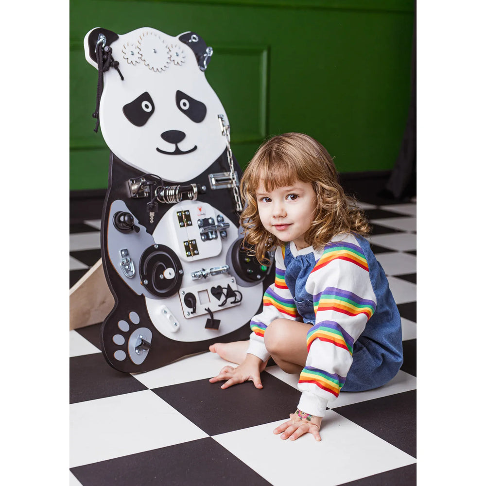 Montessori Blackboard - Panda - Foxy Family
