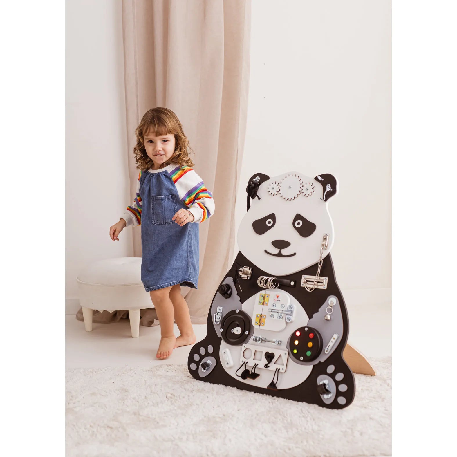 Montessori Blackboard - Panda - Foxy Family