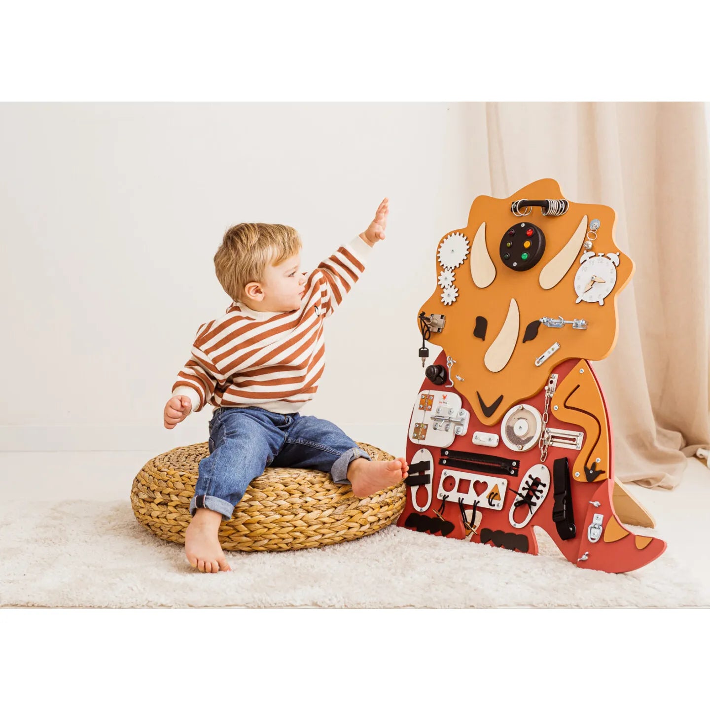 Montessori Tabule - Triceratops Kosma - Foxy Family