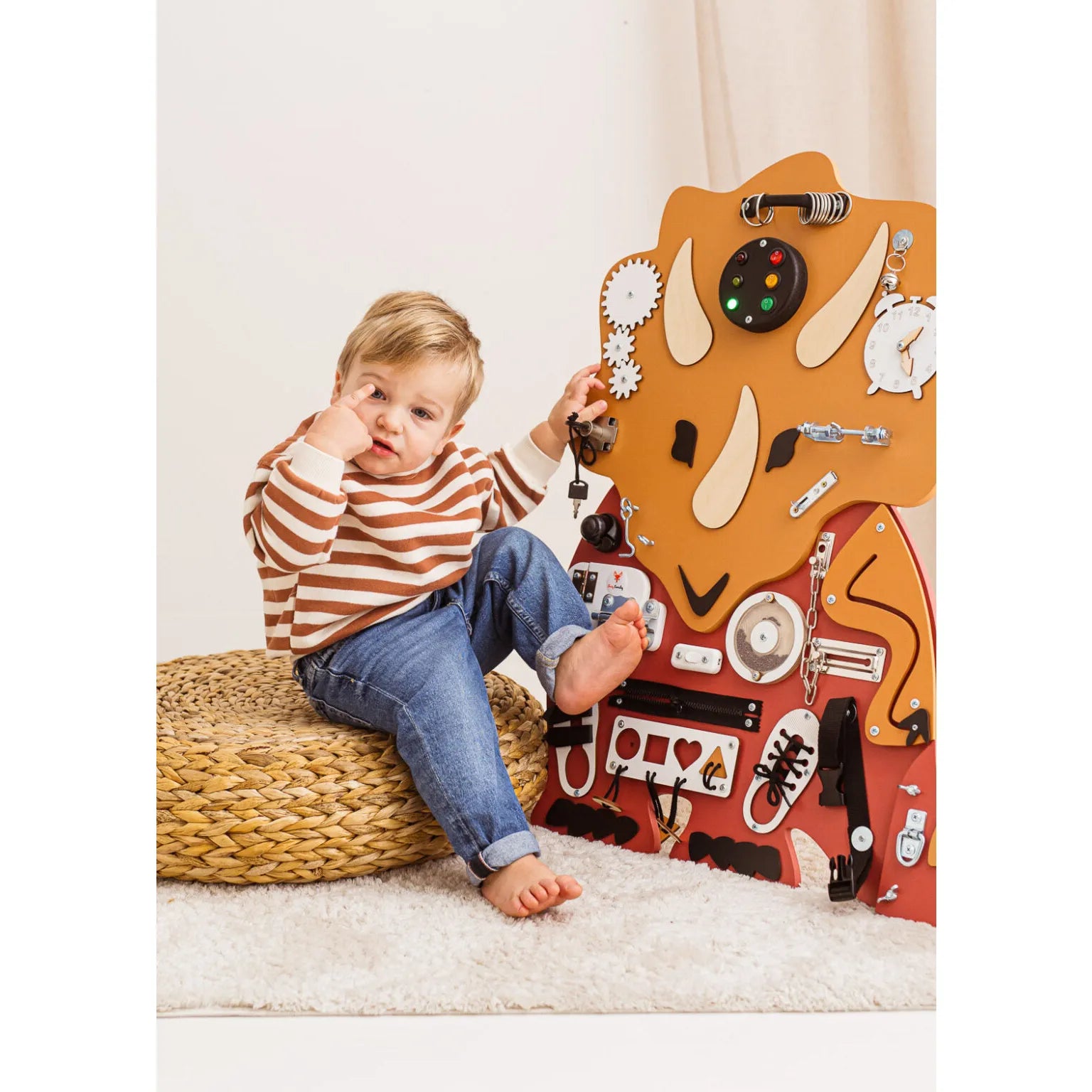 Montessori Tabule - Triceratops Kosma - Foxy Family