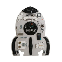 Tablero Montessori - Nave espacial - Familia Foxy