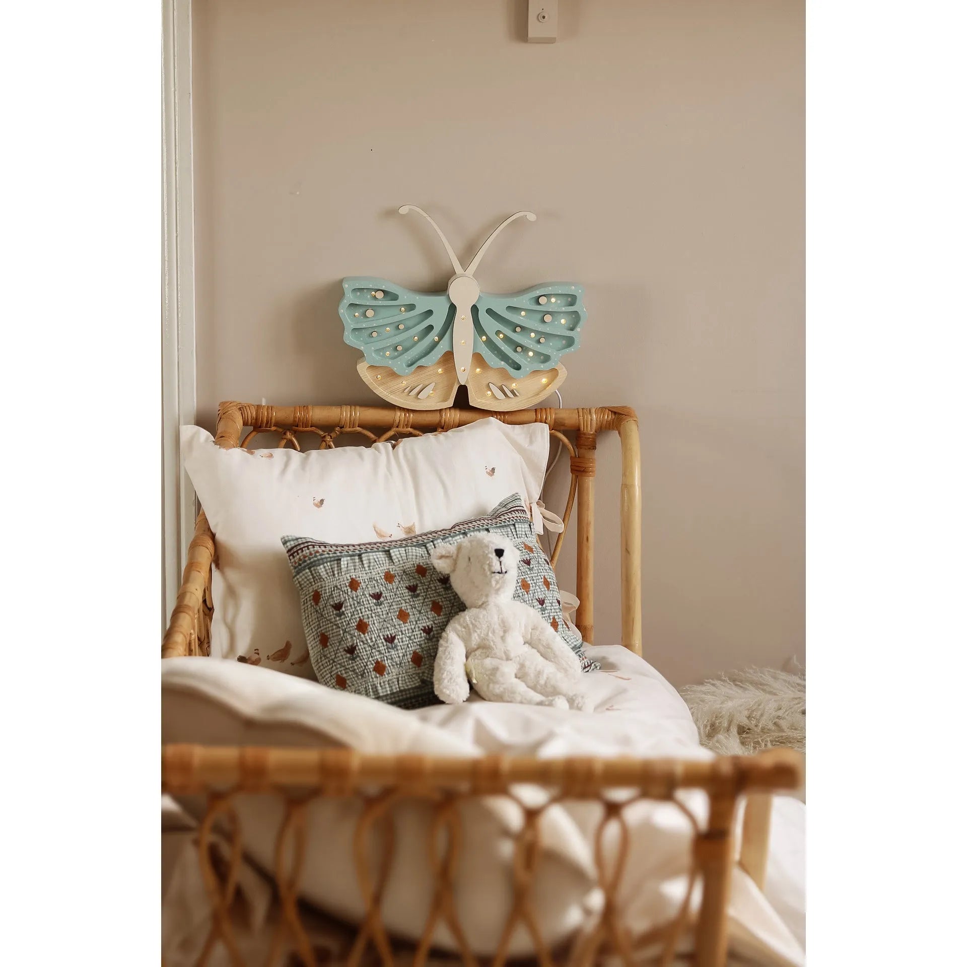 Butterfly Lamp - Little Lights - Wooden Lamps