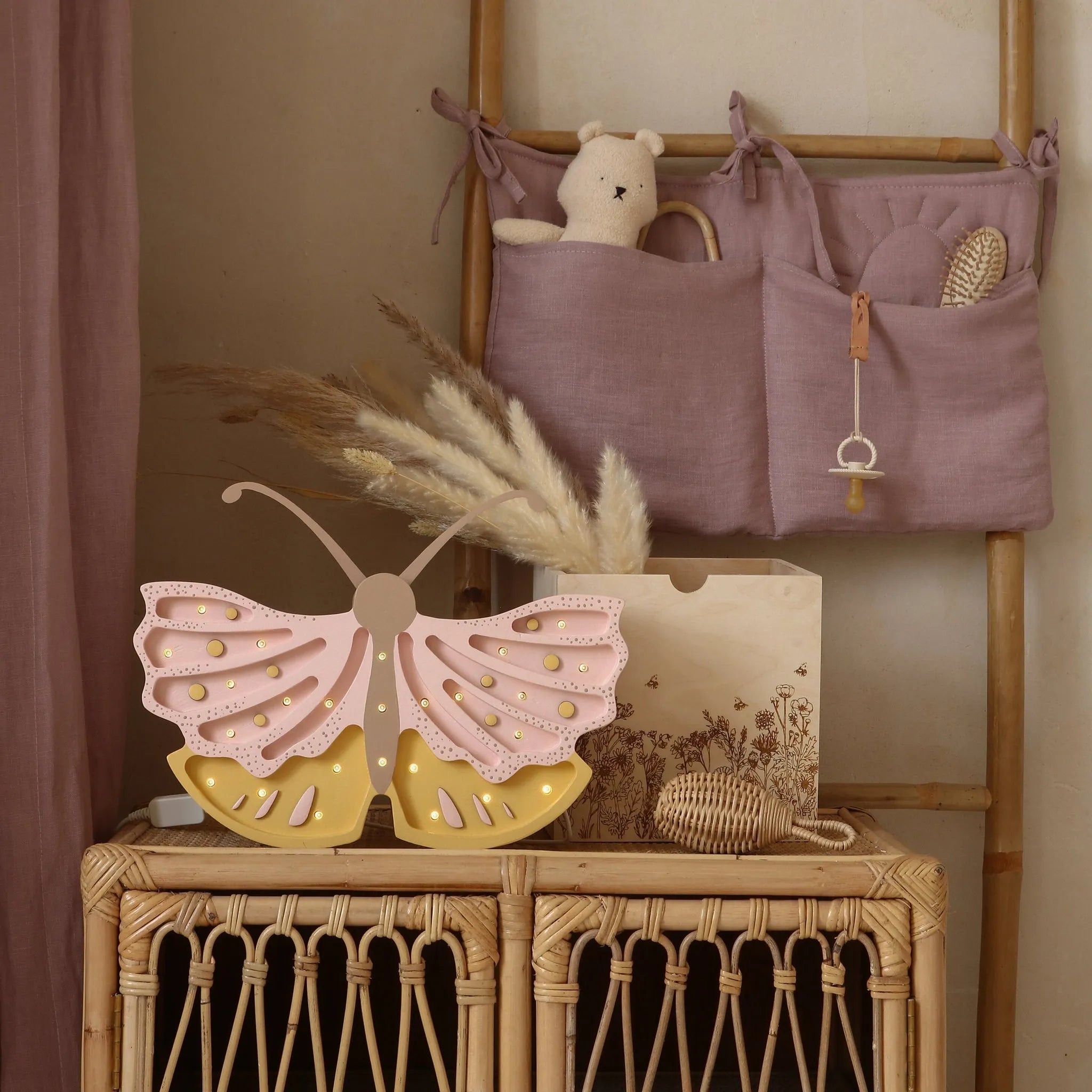 Butterfly Lamp - Little Lights - Wooden Lamps