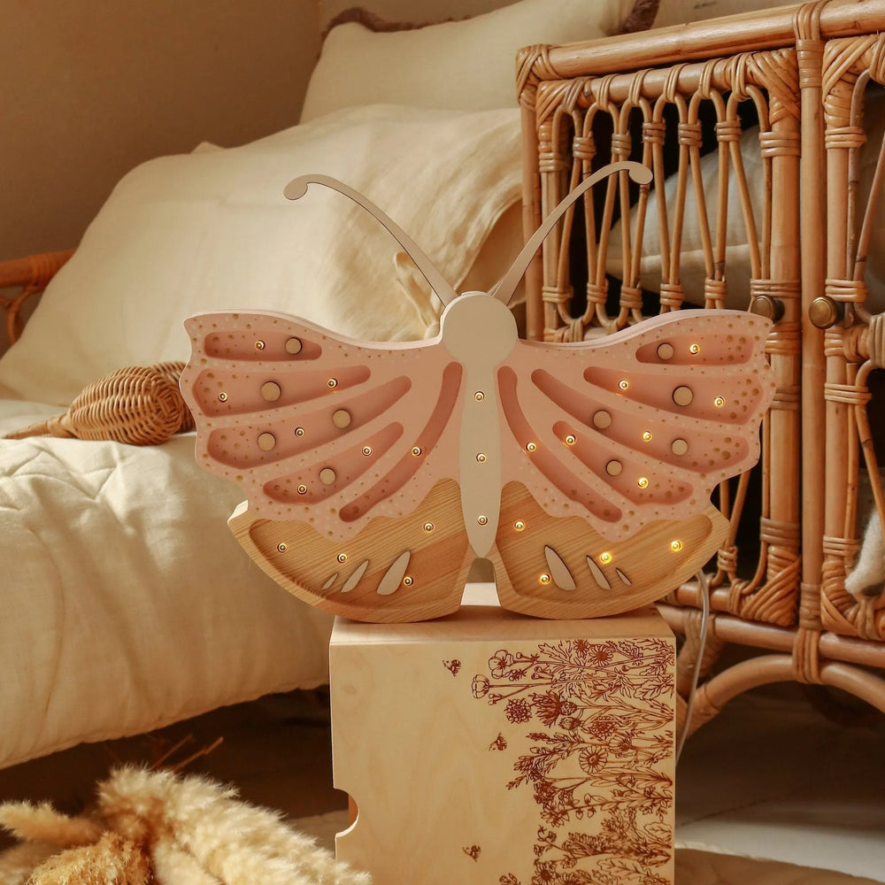 Butterfly Lamp - Little Lights - Wooden Lamps