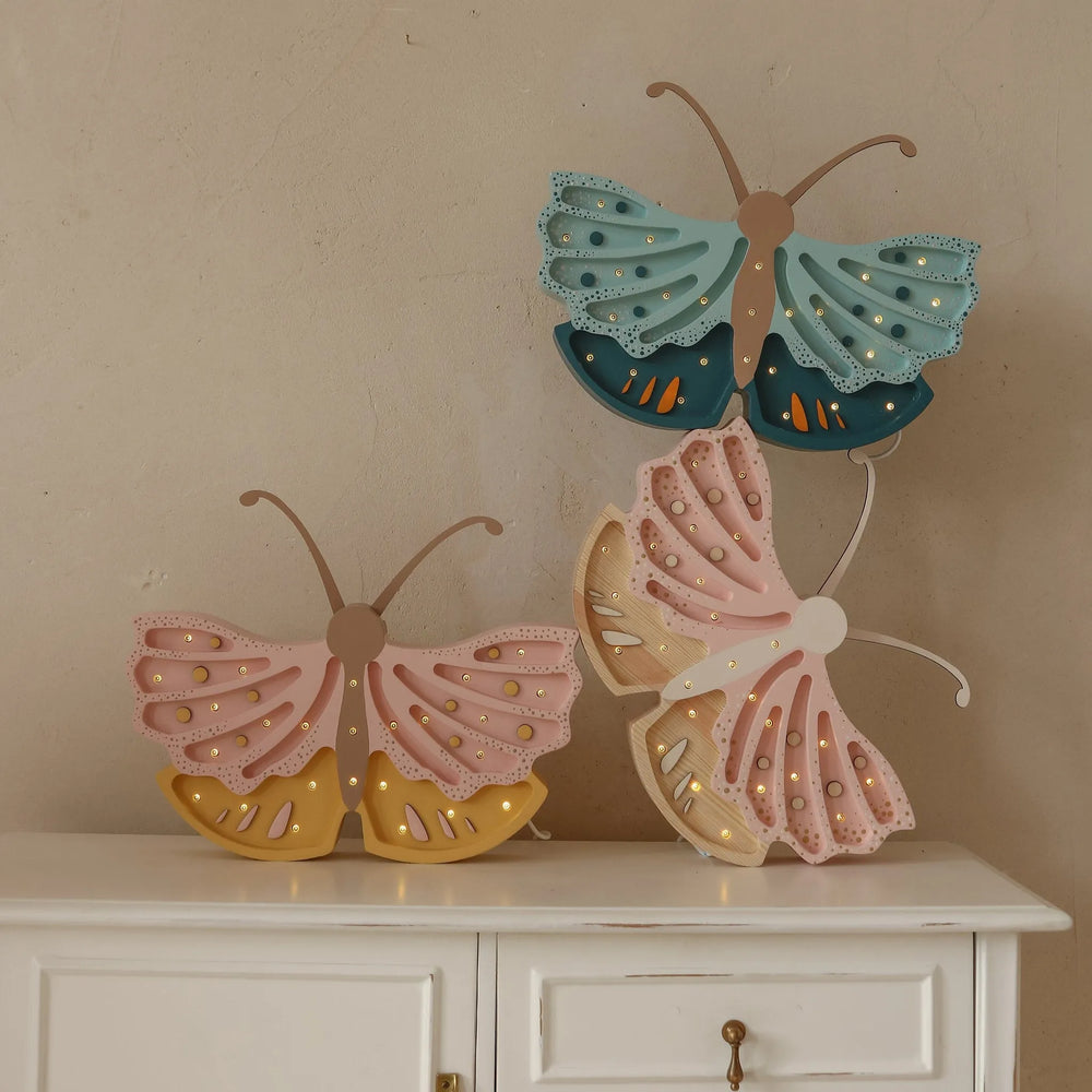 Butterfly Lamp - Little Lights - Wooden Lamps