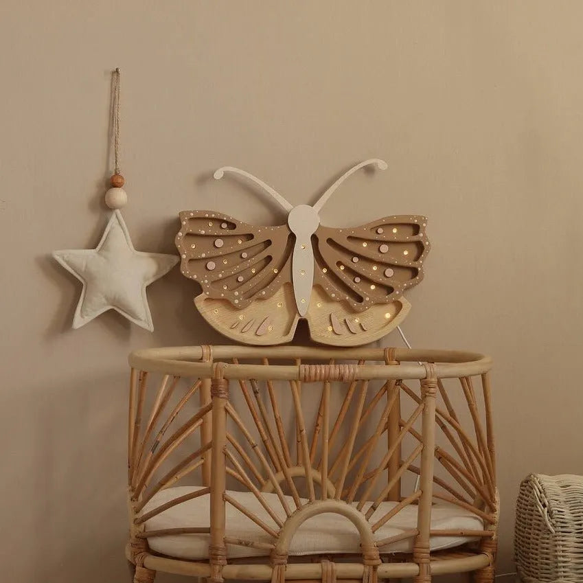 Butterfly Lamp - Little Lights - Wooden Lamps