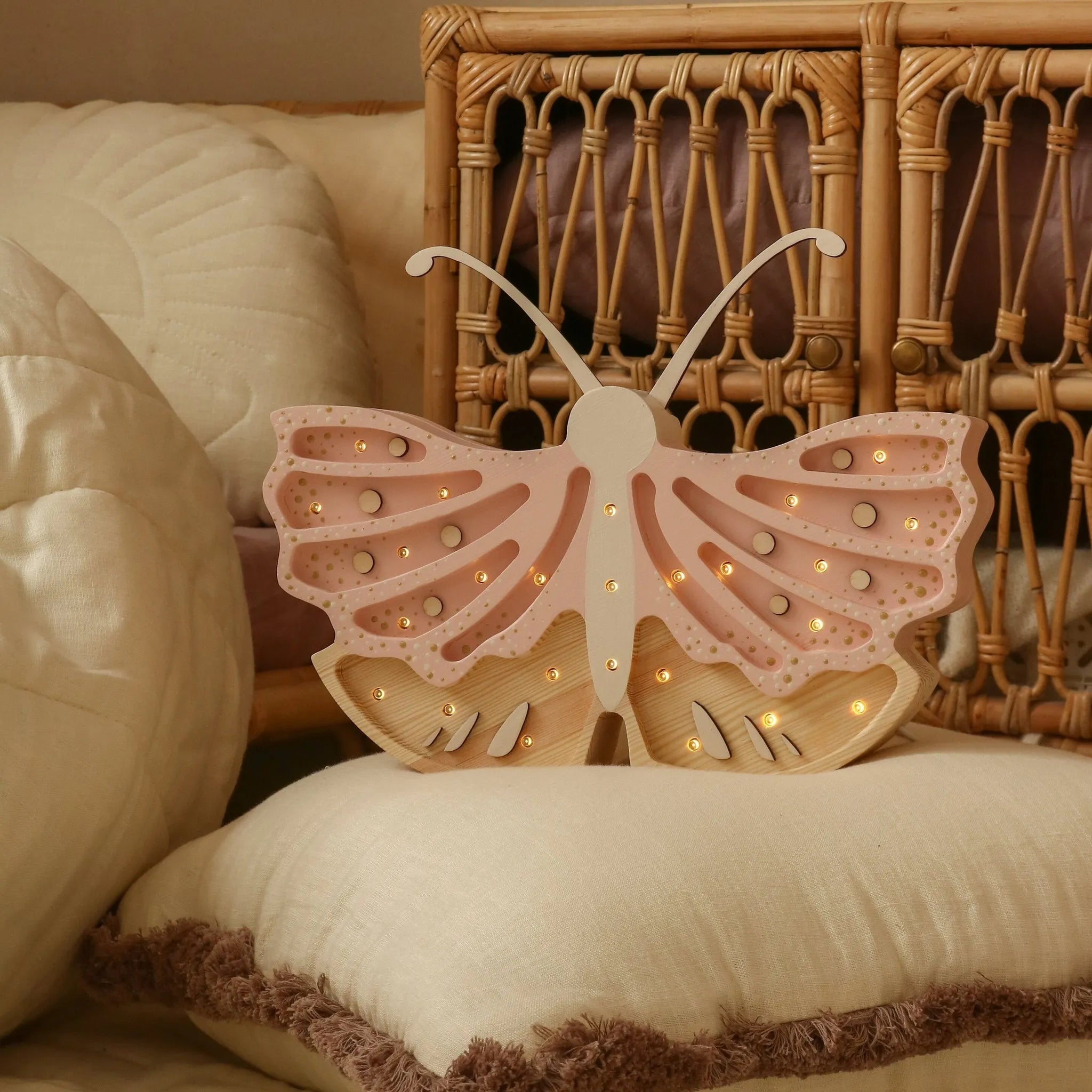 Butterfly Lamp - Little Lights - Wooden Lamps