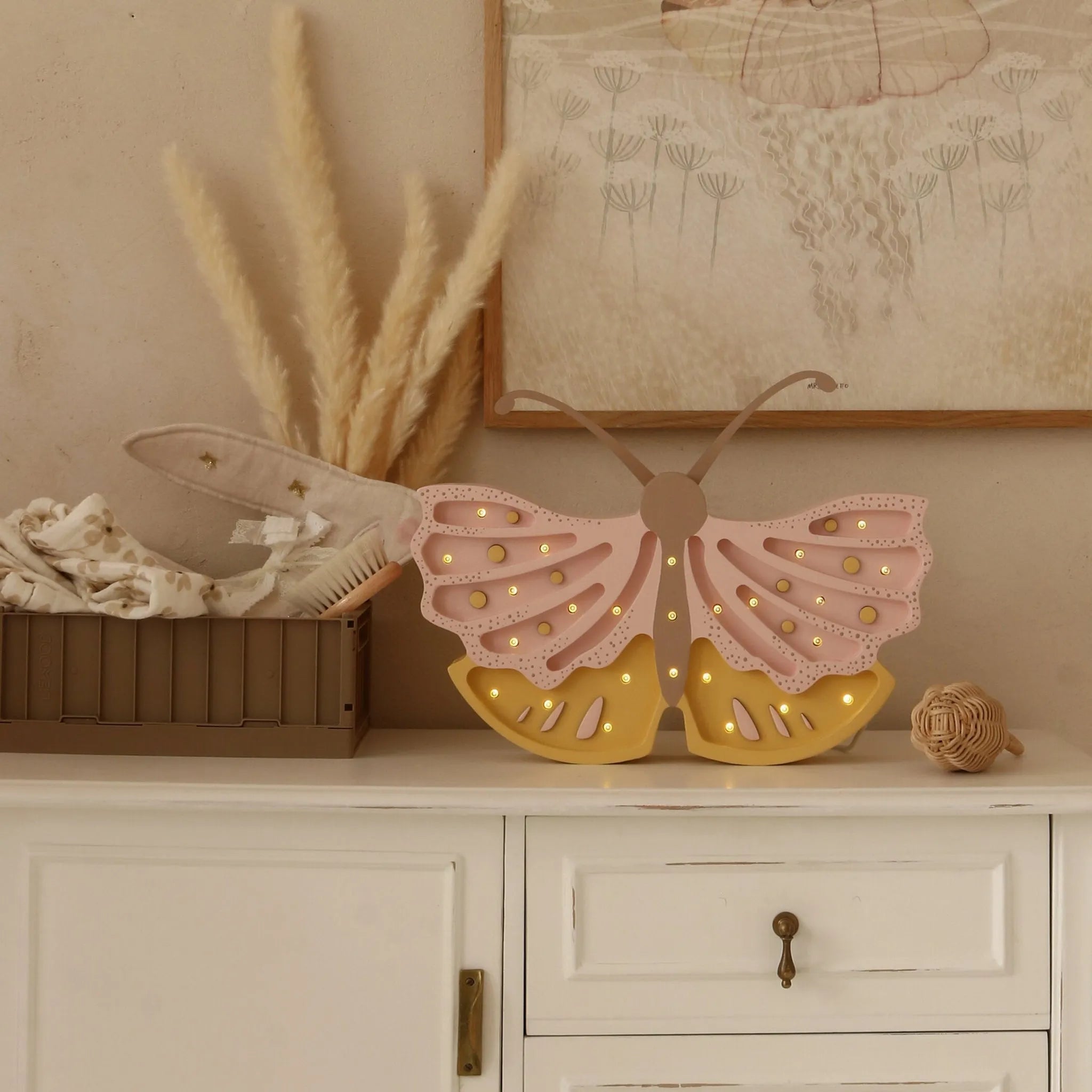 Butterfly Lamp - Little Lights - Wooden Lamps