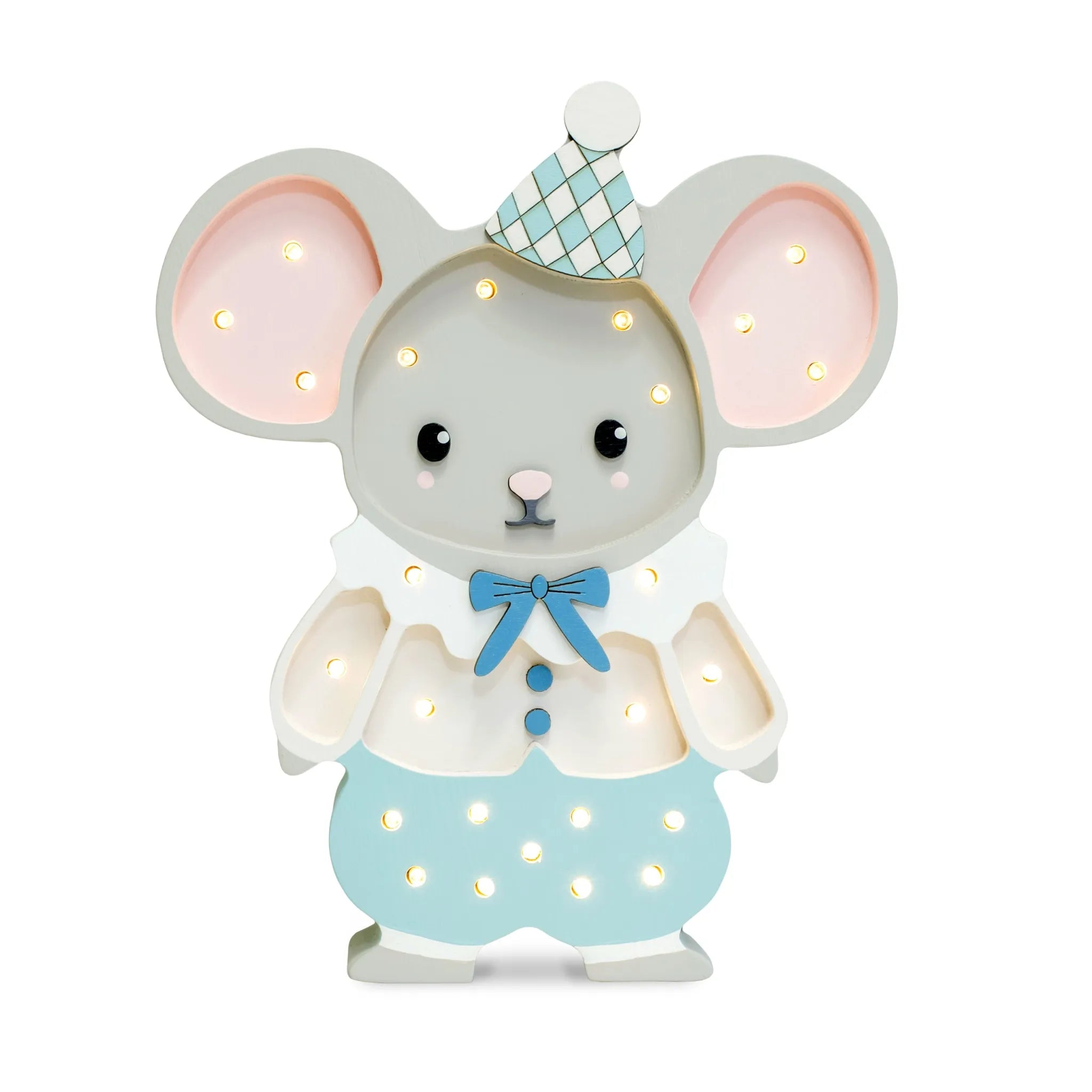 Myška Felix Lampa - Little Lights - Dřevěné Lampy