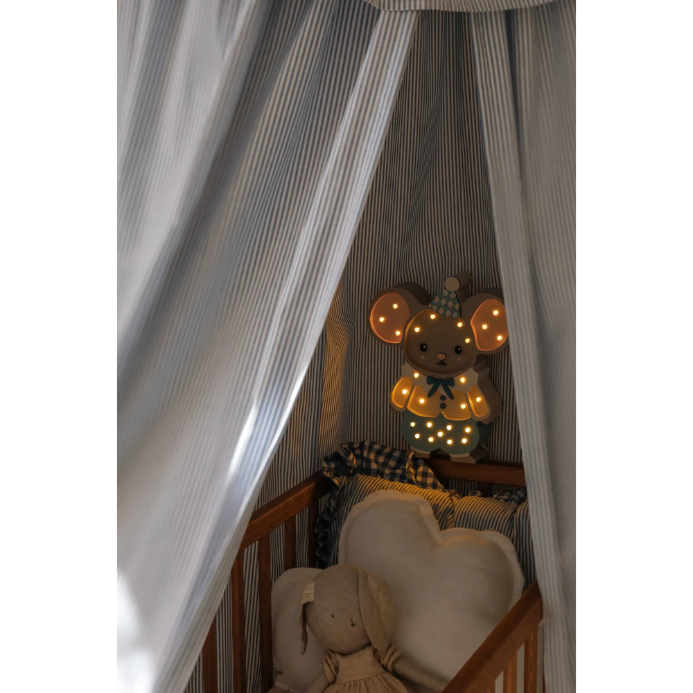Myška Felix Lampa - Little Lights - Dřevěné Lampy