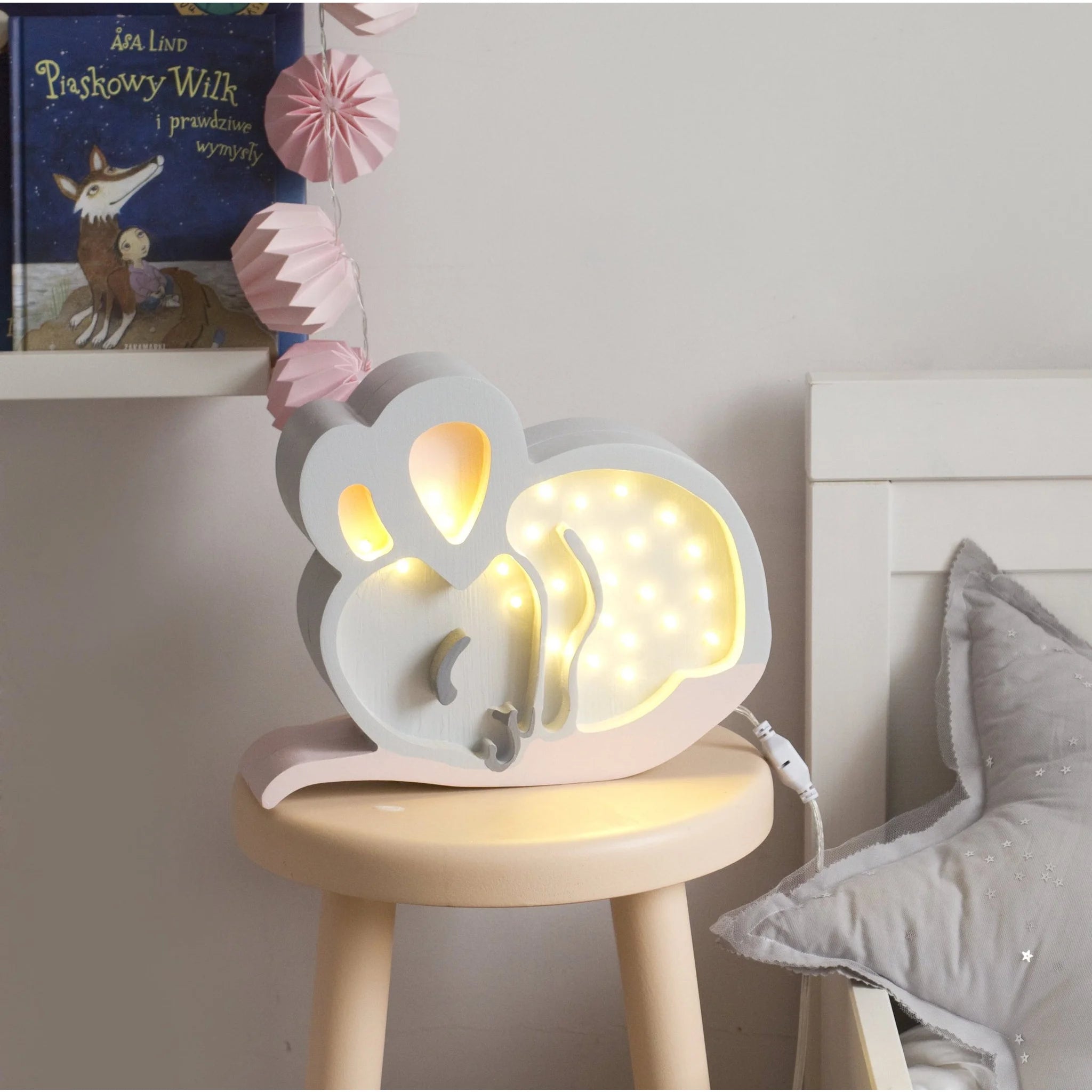 Maus Lampe - Holzlampen - Little Lights