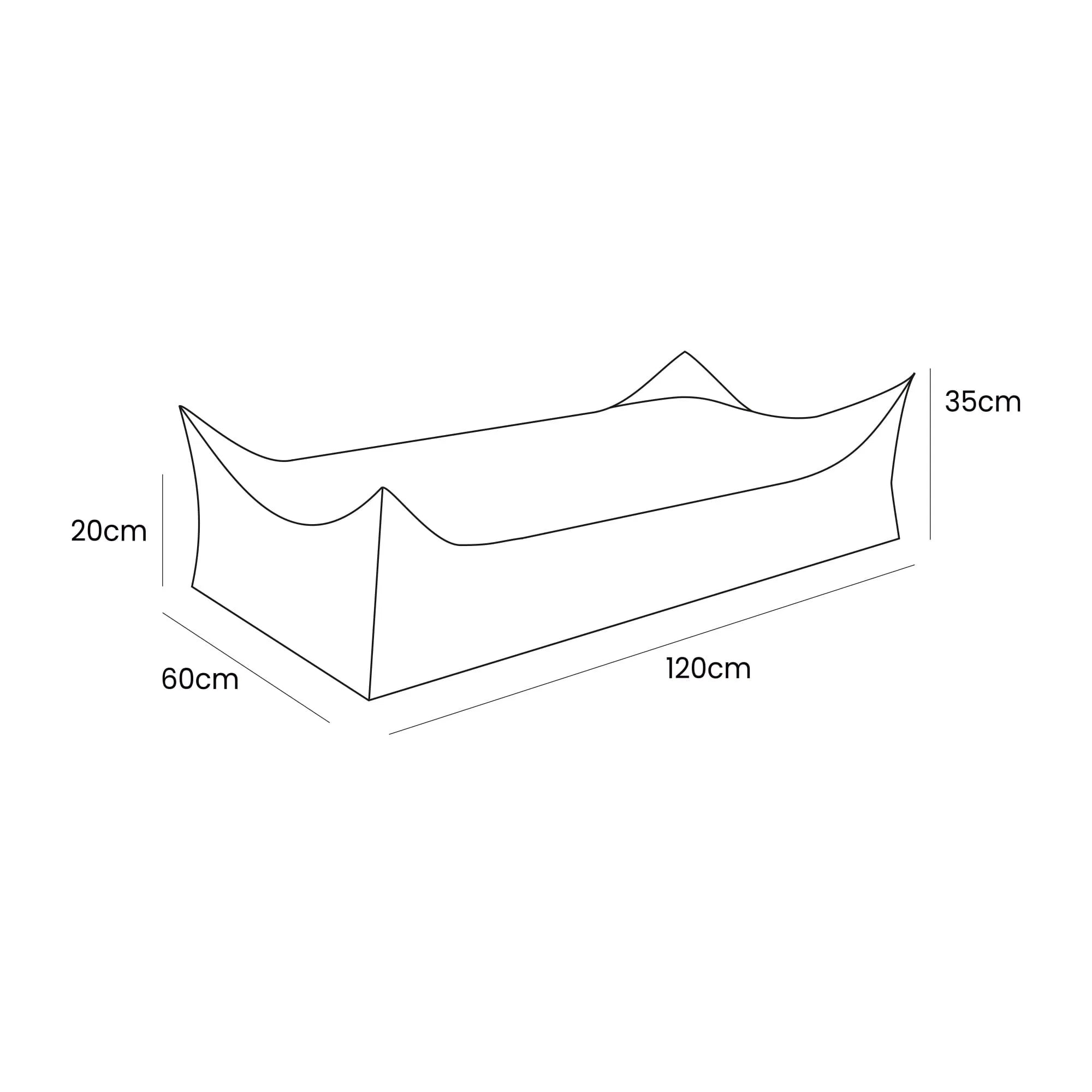 Cojín de asiento rectangular - Meowbaby - Bolsas para asientos