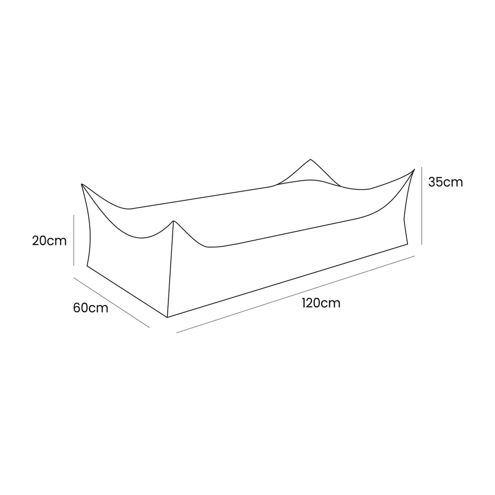 Cojín de asiento rectangular - Meowbaby - Bolsas para asientos
