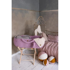 Newborn Sensory Blanket - Beige - 70x50cm - Blankets - Happy Moses