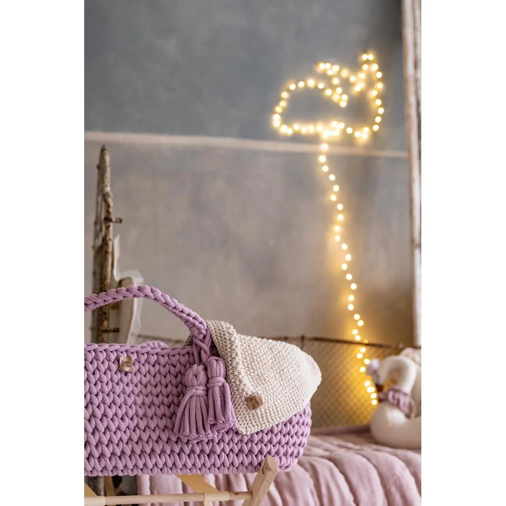 Newborn Sensory Blanket - Beige - 70x50cm - Blankets - Happy Moses