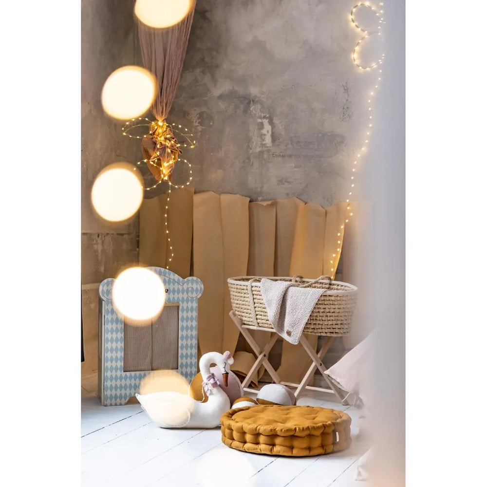 Newborn Sensory Blanket - Beige - 70x50cm - Blankets - Happy Moses