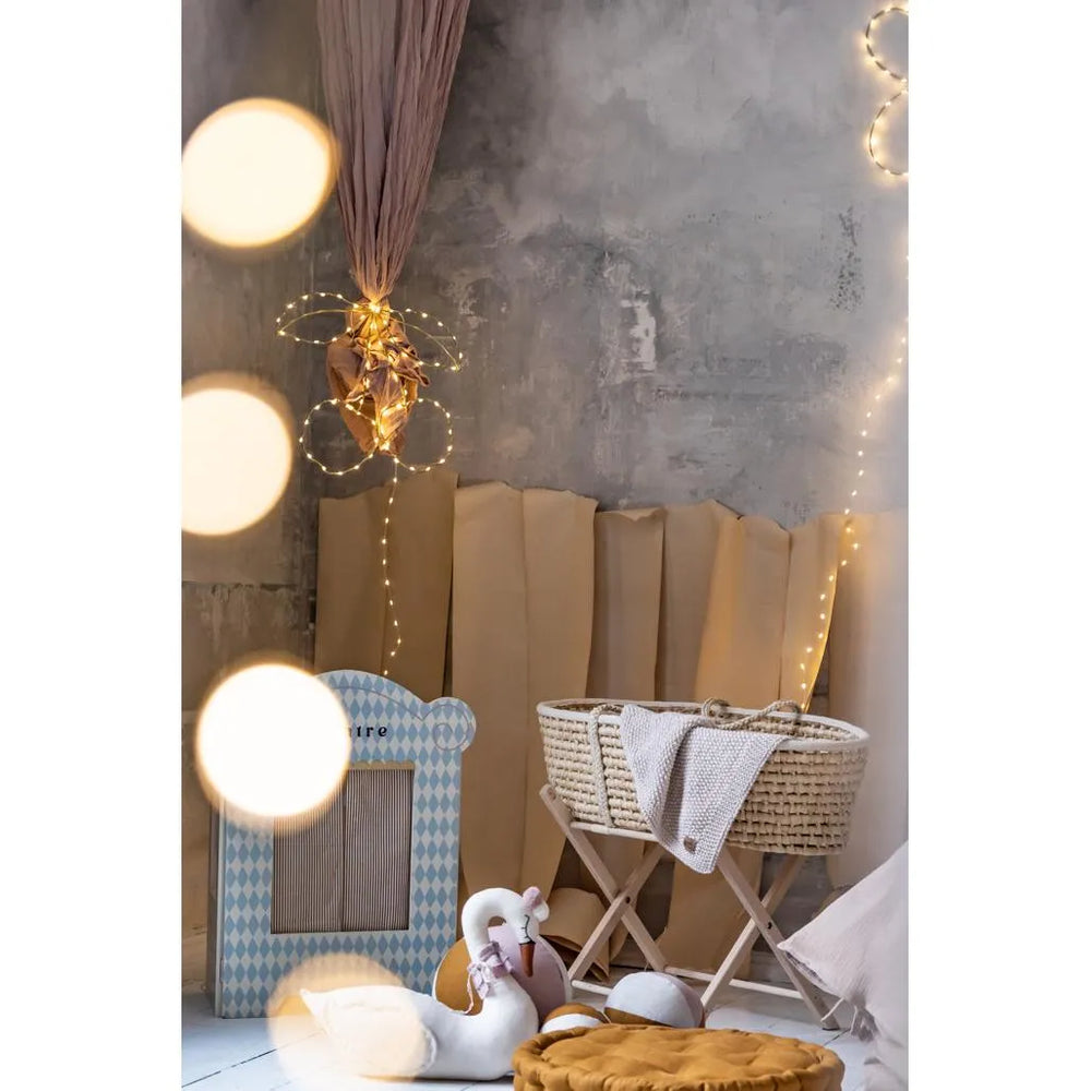 Newborn Sensory Blanket - Beige - 70x50cm - Blankets - Happy Moses