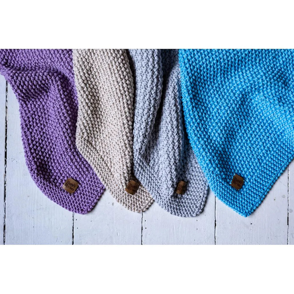 Newborn Sensory Blanket - Lavender - 70x50cm - Blankets - Happy Moses