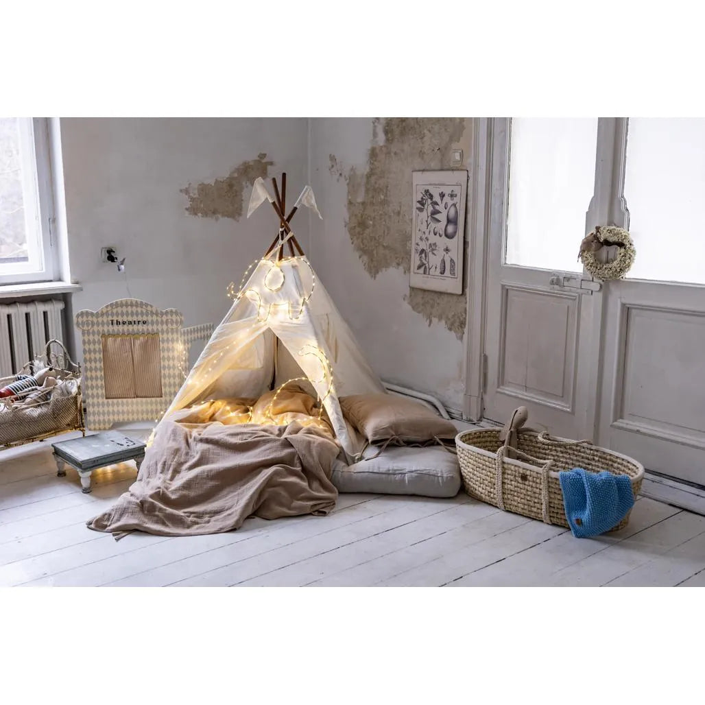 Newborn Sensory Blanket - Blue - 70x50cm - Blankets - Happy Moses