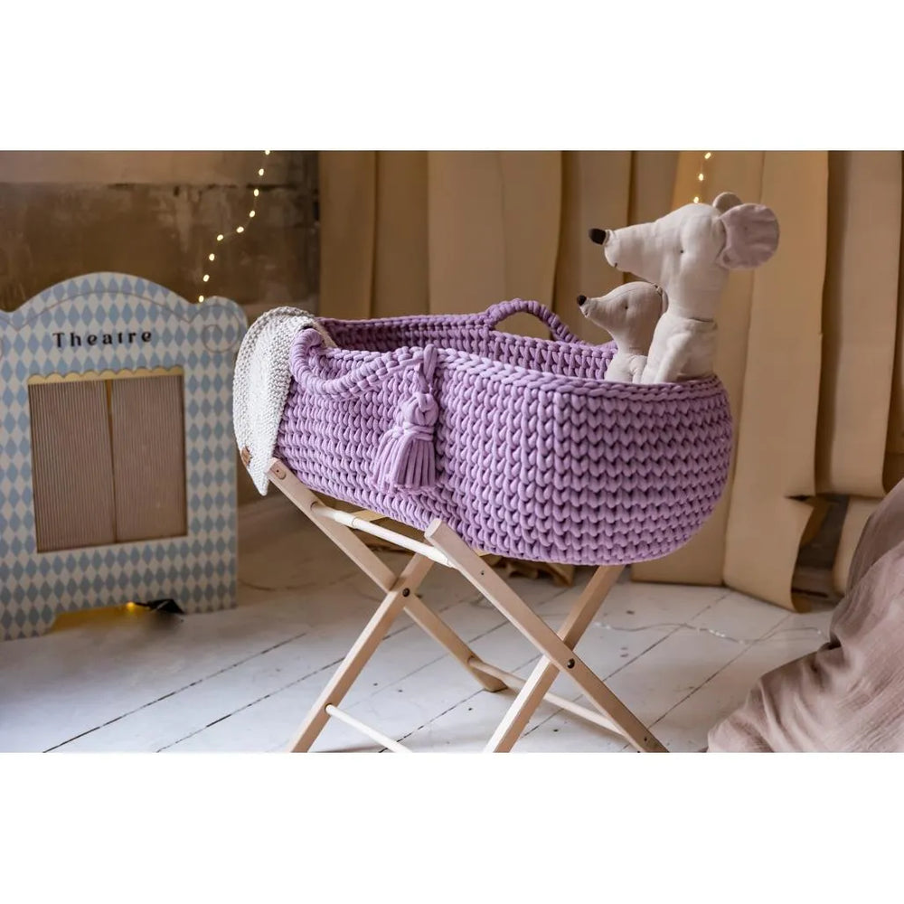 Newborn Sensory Blanket - Light gray - 70x50cm - Blankets - Happy Moses