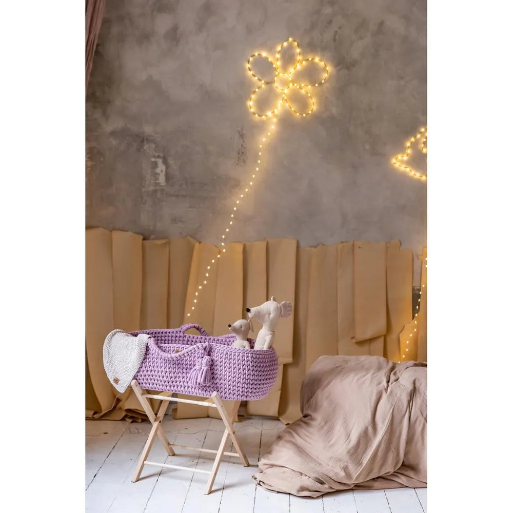 Newborn Sensory Blanket - Light gray - 70x50cm - Blankets - Happy Moses