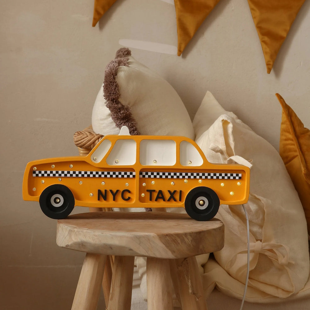 Nyc Taxi Lampe - Kleine Lichter - Holzlampen