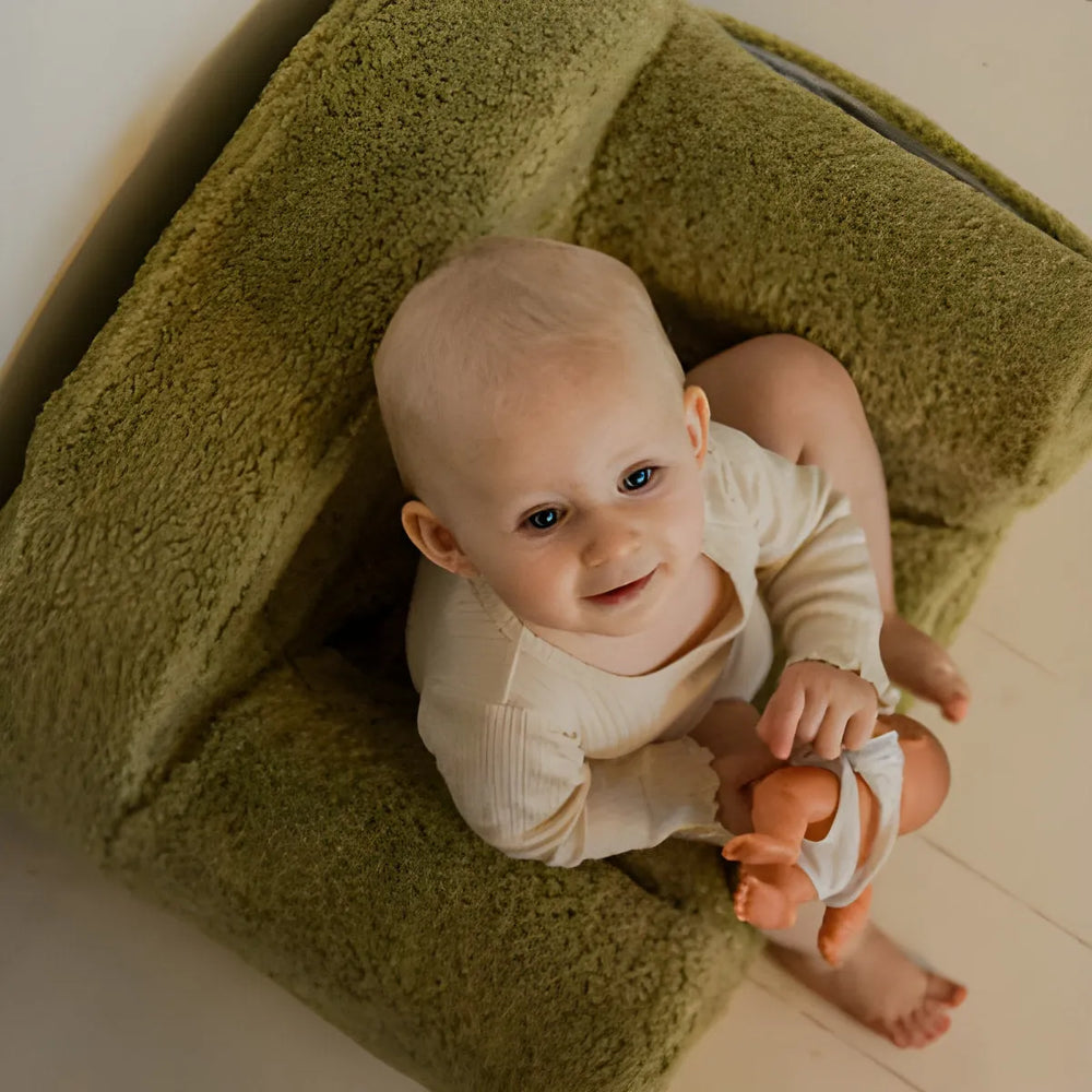 Fauteuil à votre nom - Vert olive - Muzpony - Fauteuils