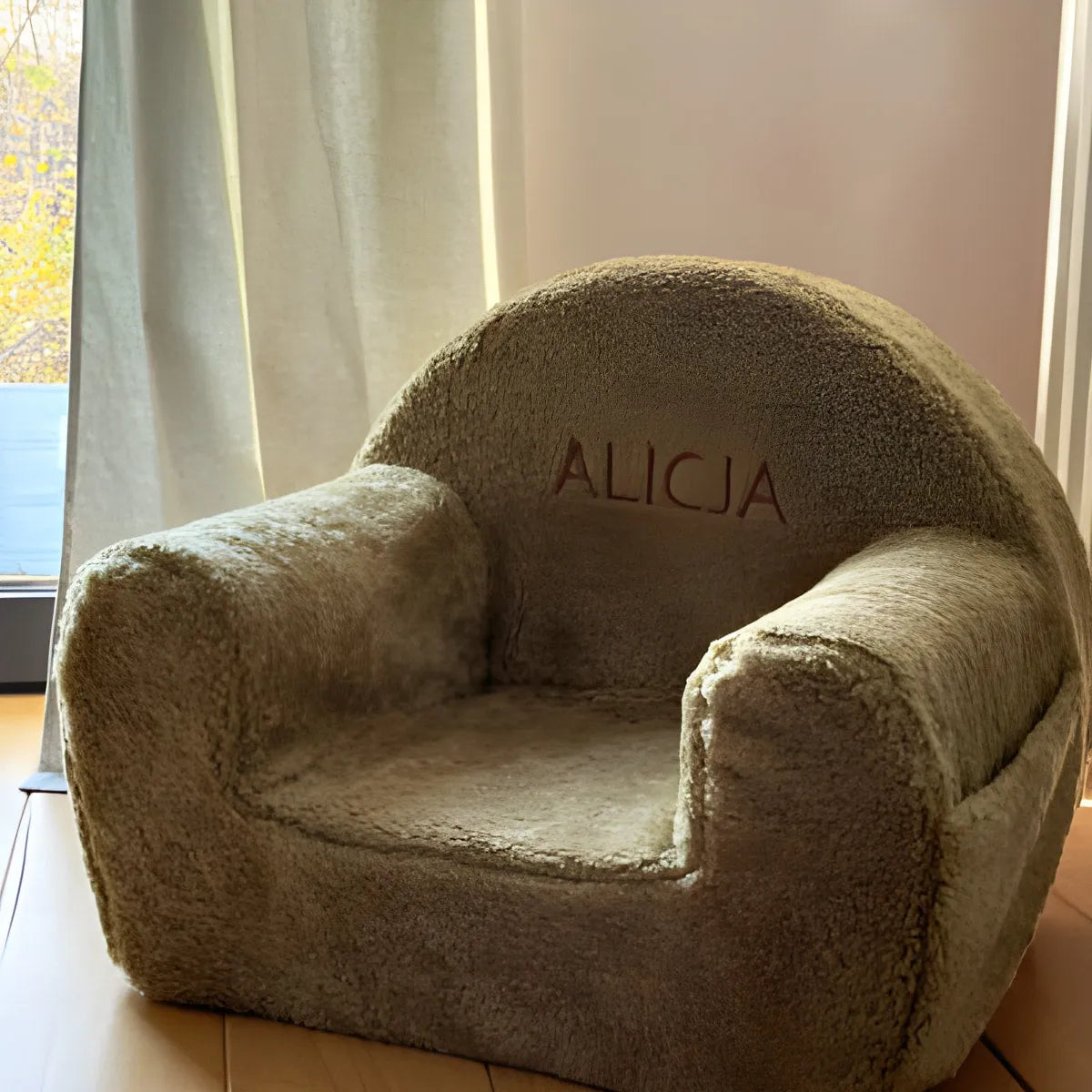 Fauteuil à votre nom - Vert olive - Muzpony - Fauteuils