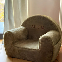 Fauteuil à votre nom - Vert olive - Muzpony - Fauteuils