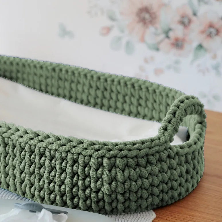 Organický Prebaľovací Košík - Happy Moses - Prebaľovací - Happy Moses