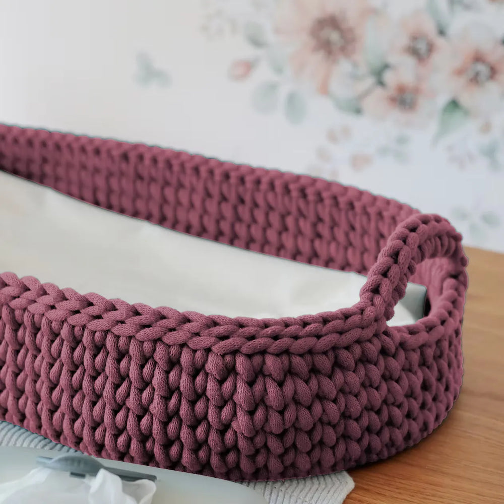 Organický Prebaľovací Košík - Happy Moses - Prebaľovací - Happy Moses