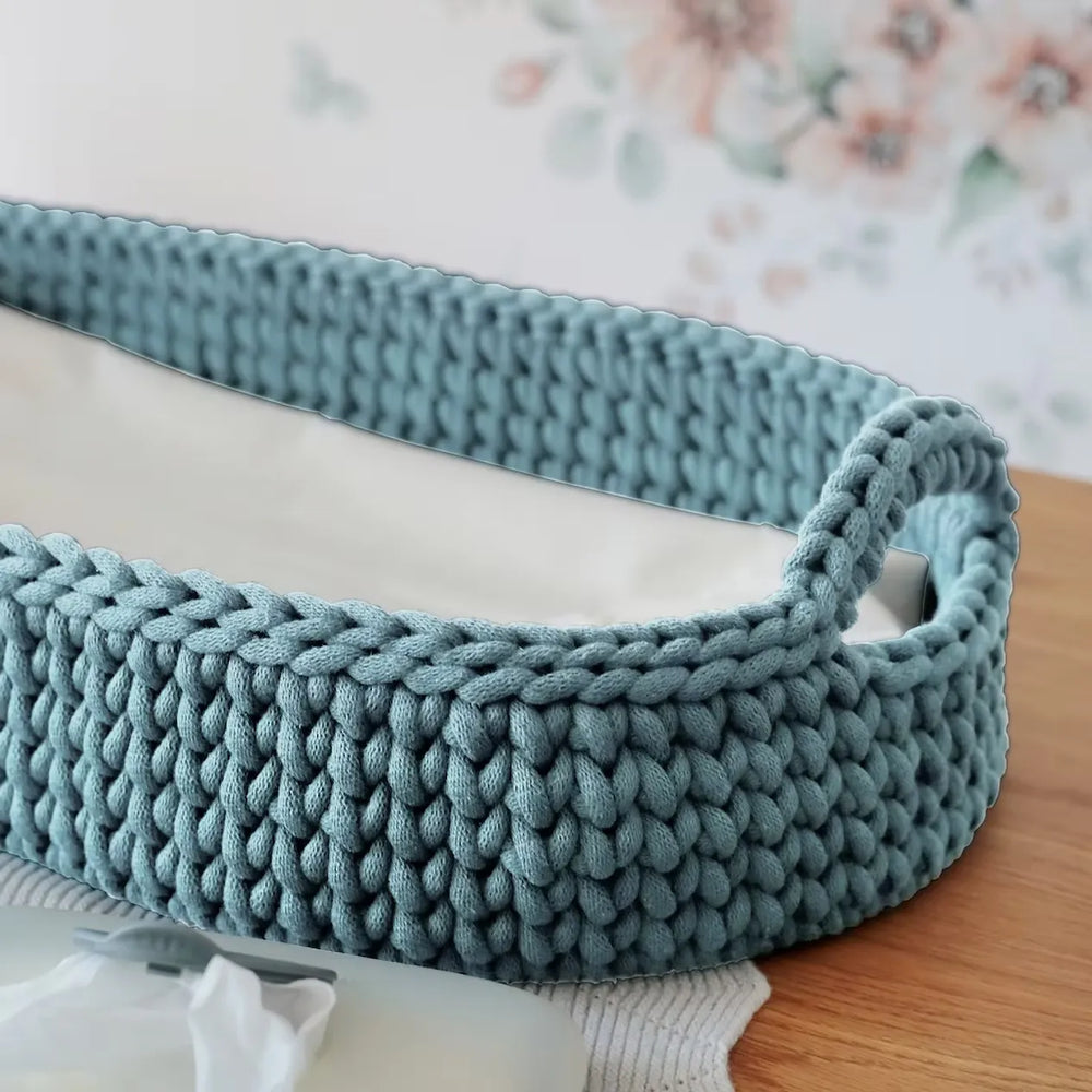 Organický Prebaľovací Košík - Happy Moses - Prebaľovací - Happy Moses