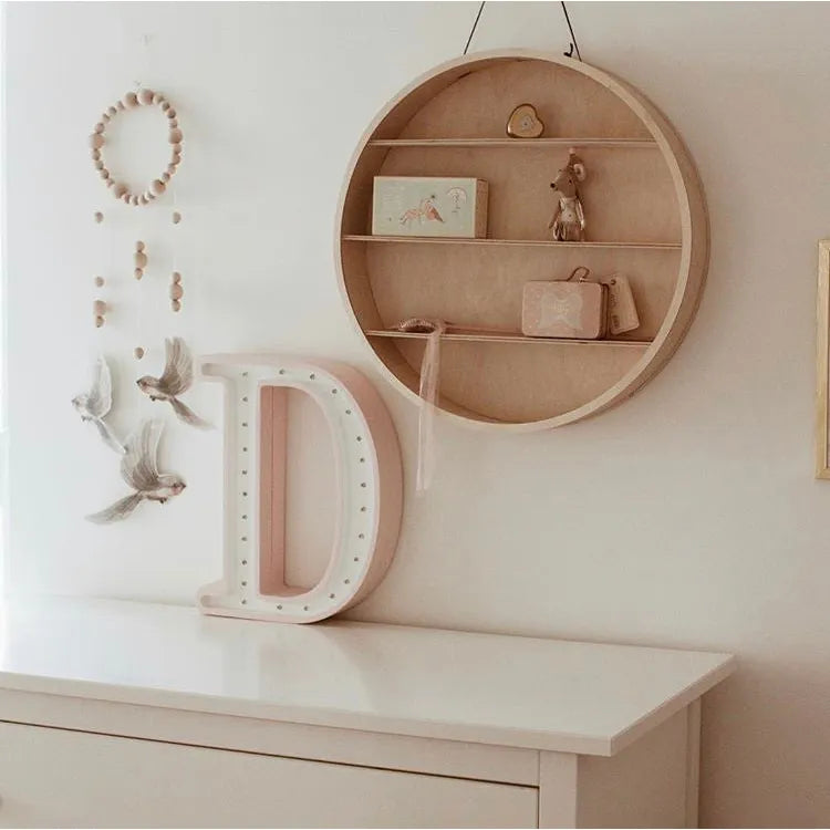 Letter Lamps A-z - Little Lights - Wooden